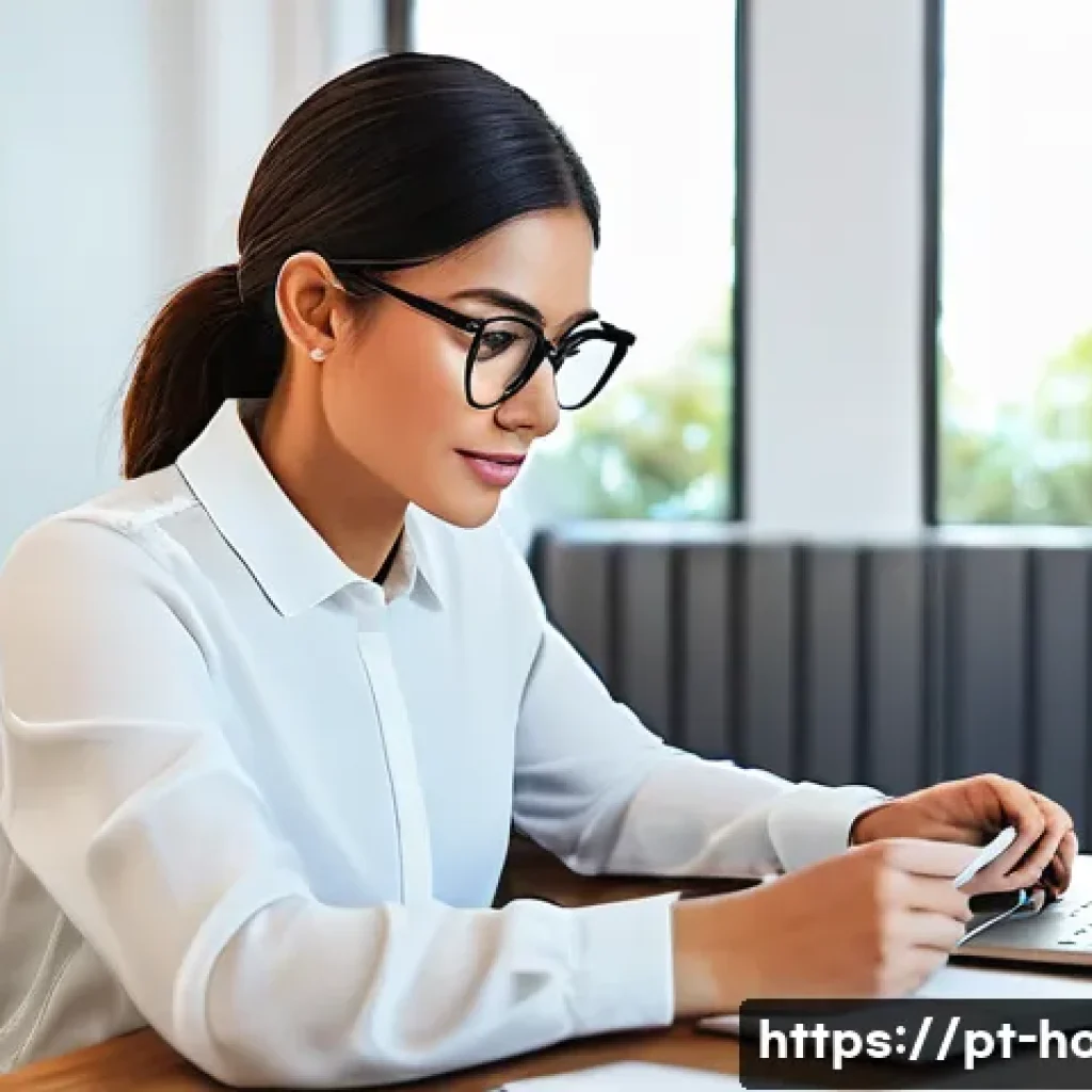 호텔관리사 자격증 유지 조건 - A professional hospitality manager attending an online certification renewal course on a modern lapt...